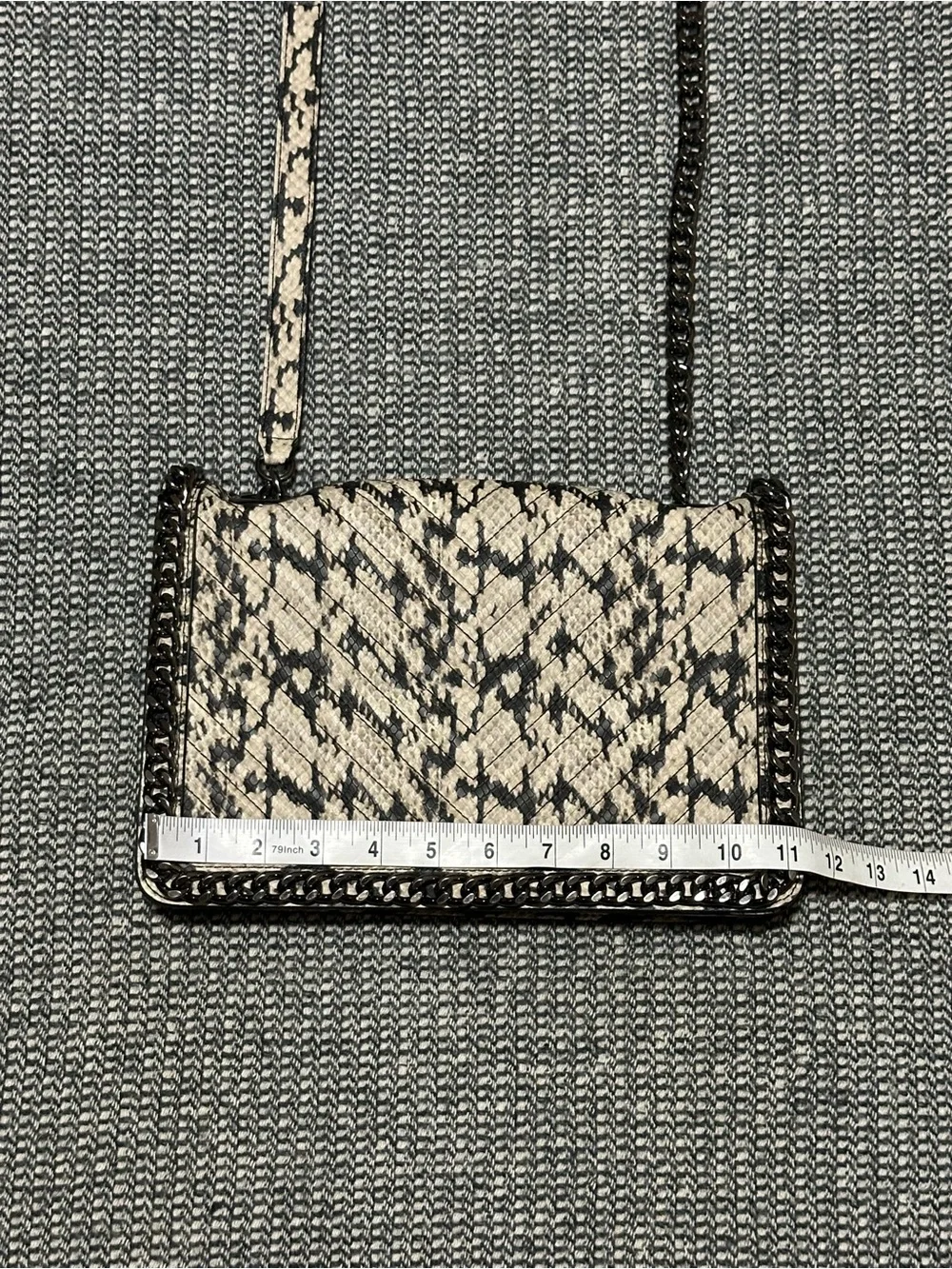 Aldo Greenwald Crossbody Bag with Chain Trim